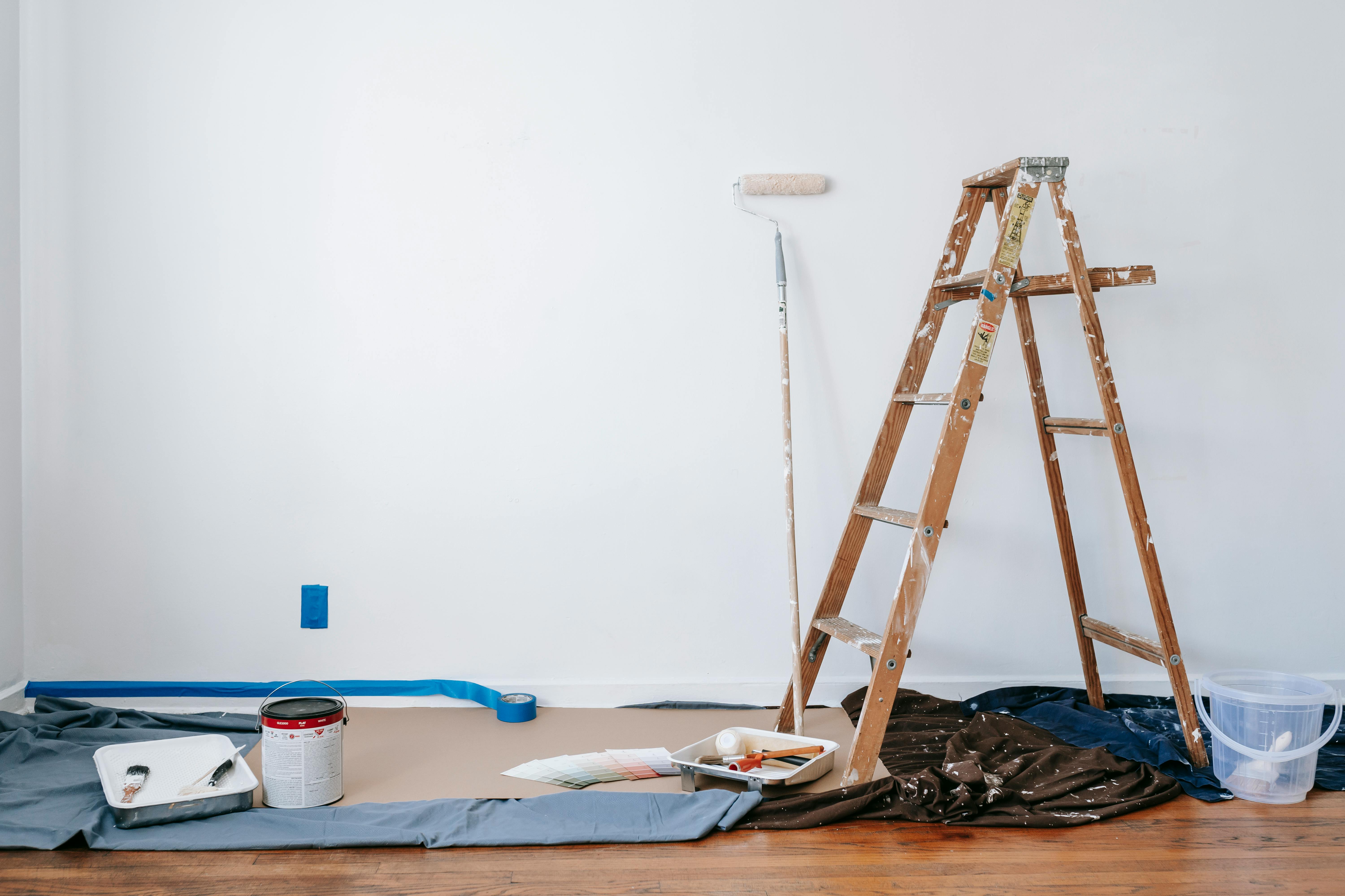 paint materials in house